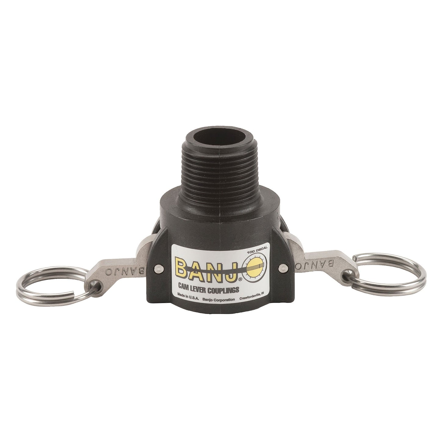 Banjo 400B Polypropylene Type B Female Coupler x MPT 1/2 in. to 4 in. Sizes