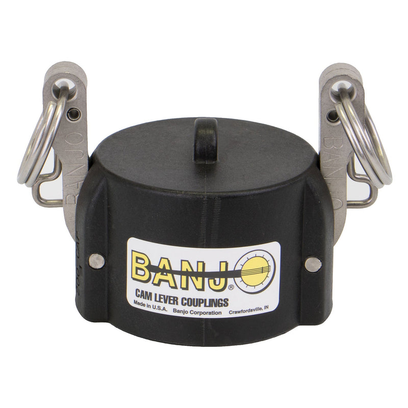 Banjo 201CAPSH Polypropylene Type DC Dust Cap 3/4 in. to 4 in. Sizes