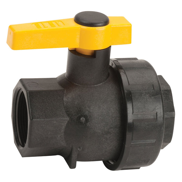 Banjo SUV150FP 1-1/2 in. PP Single Union Ball Valve - S