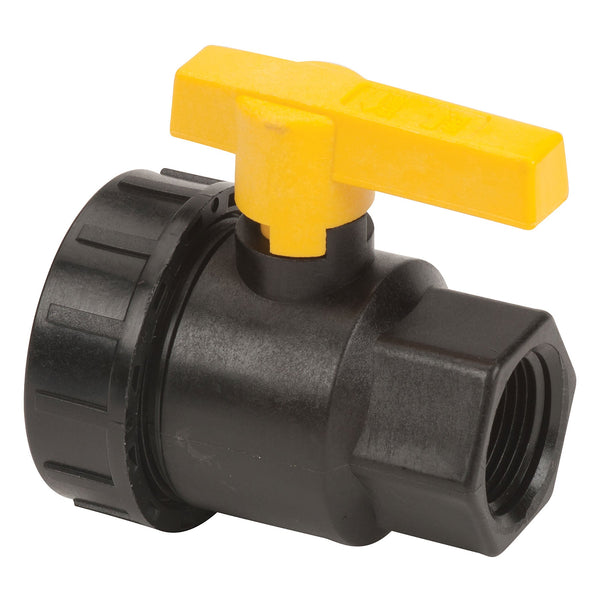 Banjo UV075FP 3/4 in. PP Single Union Ball Valve