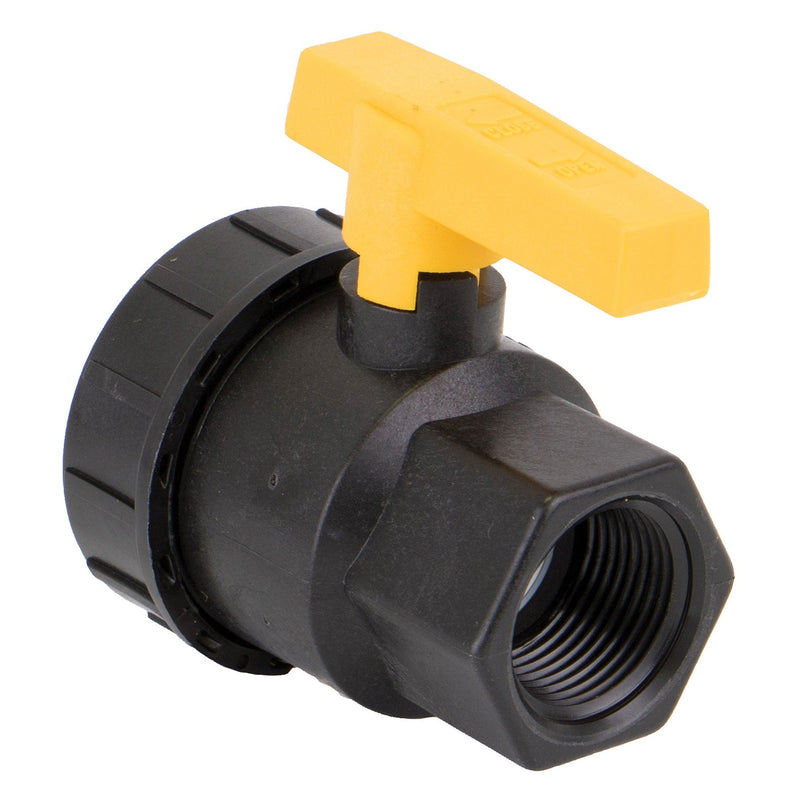 Banjo UV100FP 1 in. PP Single Union Ball Valve